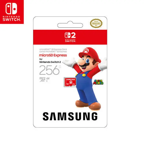 닌텐도 스위치2 마이크로 SD Express카드 (SAMSUNG 256GB) S (71,800원/무료)