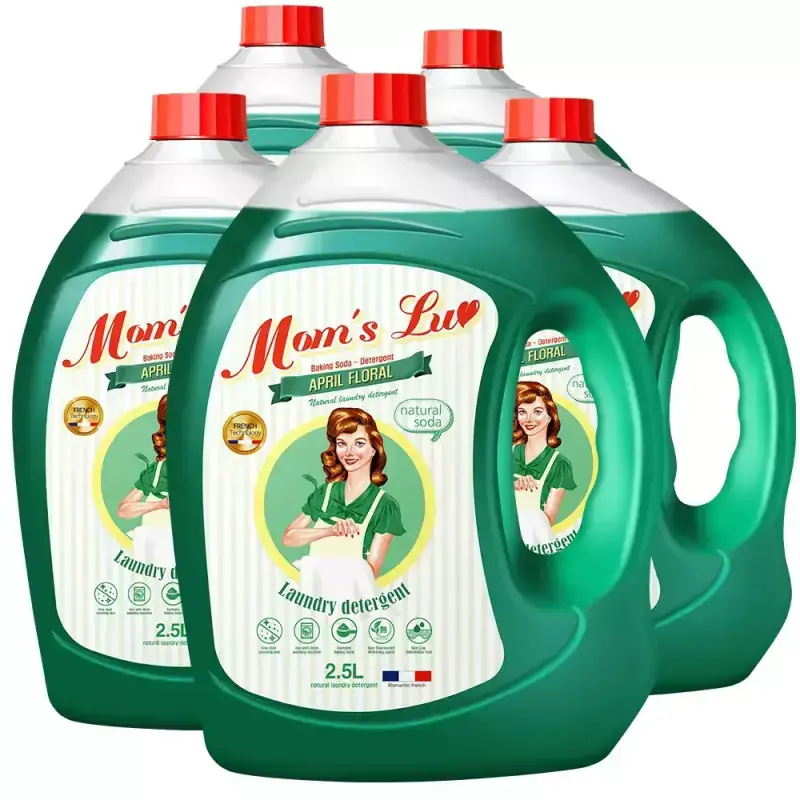 [4+1] 맘스럽 베이킹소다함유 딥클린 액체세제 2.5LX5개 대용량 액체/섬유유연제 모음