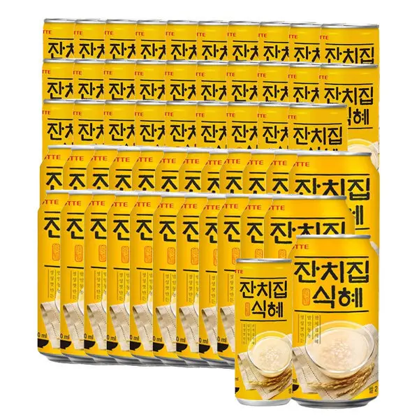 잔치집 식혜 240mlx30캔+잔치집 식혜 340mlx24캔 (총54캔)