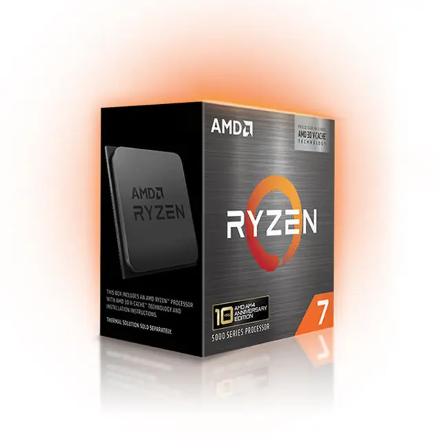 AMD 라이젠 정품박스 R7 5800X3D AM4 10th Anniversary Edition CPU (버미어/AM4/쿨러미포함)