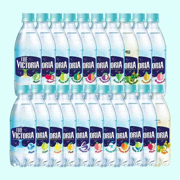 20+20 더빅토리아 탄산수 /탄산음료 500ml 21종 골라담기 (총 2박스/분리배송)