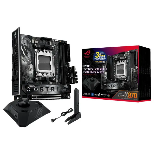 [포토리뷰2+5+2만]ASUS ROG STRIX X870-I GAMING WIFI 인텍앤컴퍼니 [공인인증점]