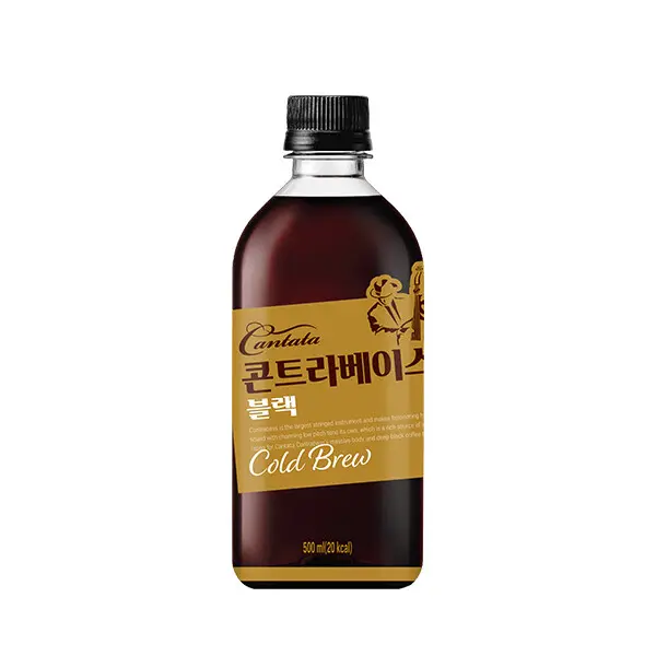 칸타타 콘트라베이스 콜드브루 블랙커피 500ml 24pet