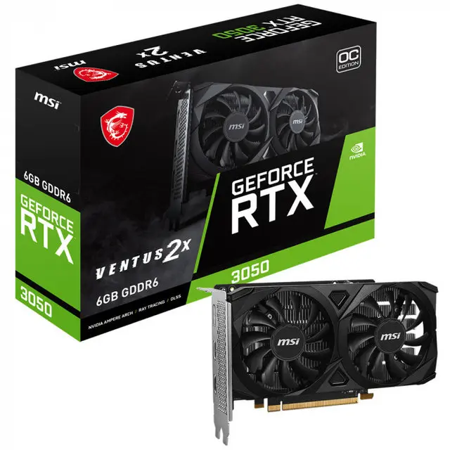 MSI 지포스 RTX 3050 벤투스 2X E OC D6 6GB_S