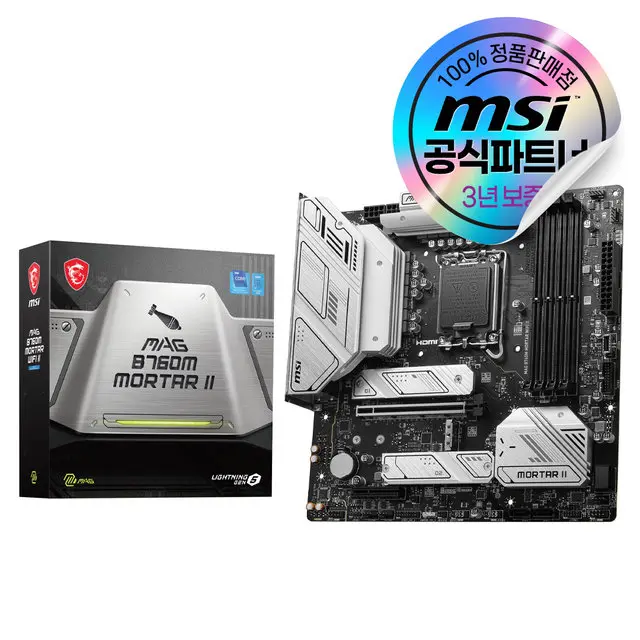 메인보드 MSI MAG B760M 박격포 II