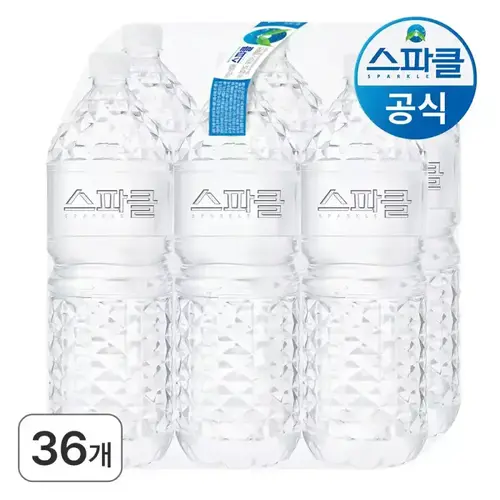 스파클 생수 2L 36개