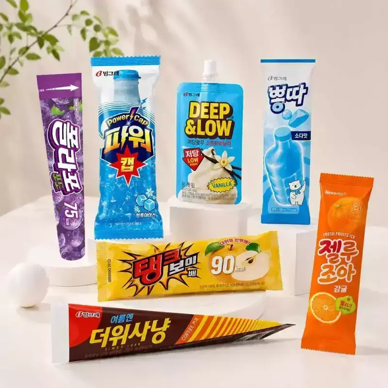 [15+15] 빙그레 더위사냥 뽕따 파워캡 탱크보이 폴라포 딥앤로우 30개 골라담기