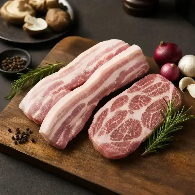 [농할]국내산 냉장 삼겹살,오겹살,목살,앞다리살 1kg 구이용/수육용