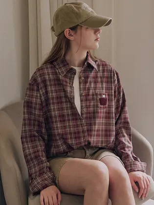 Check pocket shirt_2 Colors