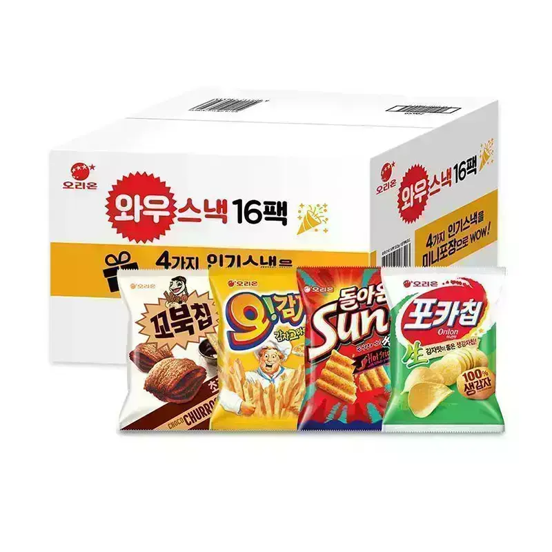 [60분러시] 오리온 와우스낵 16입, 1개