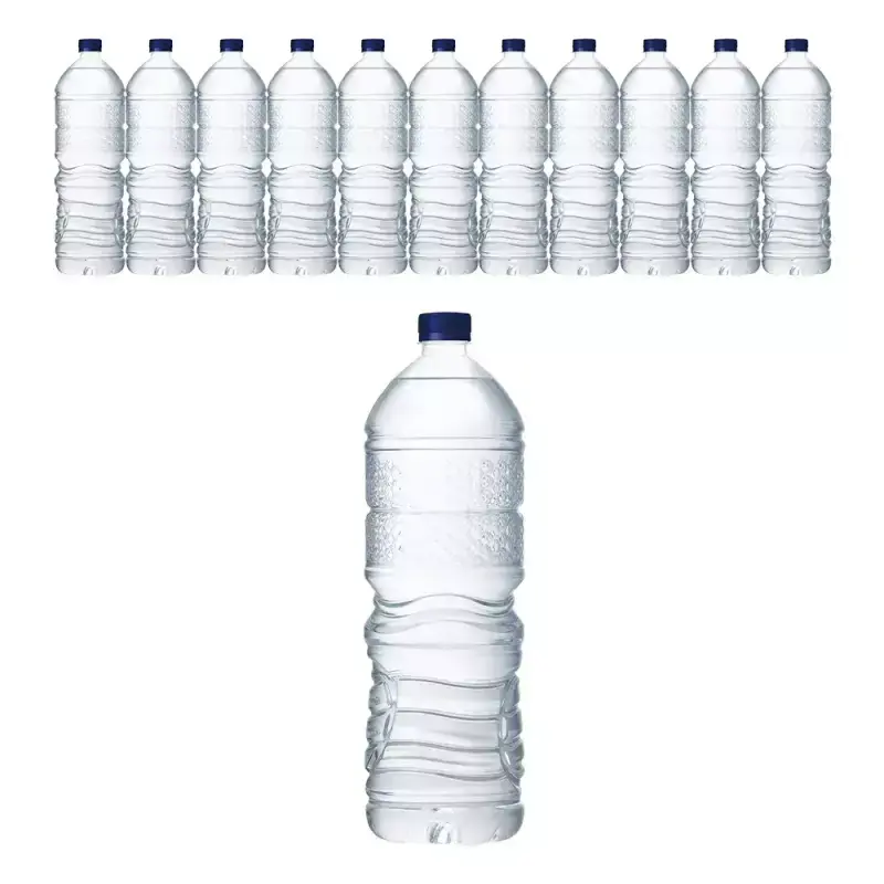 강원평창수 무라벨, 2L, 12개