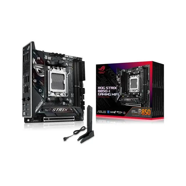 [포토후기1+2+2만]ASUS ROG STRIX B850-I GAMING WIFI 메인보드 인텍앤컴퍼니 [공인인증점]