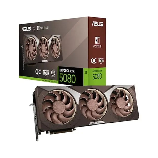 [포토리뷰2+3+3만]ASUS 지포스 RTX 5080 OC D7 16GB NOCTUA 인텍앤컴퍼니 [공인인증점]