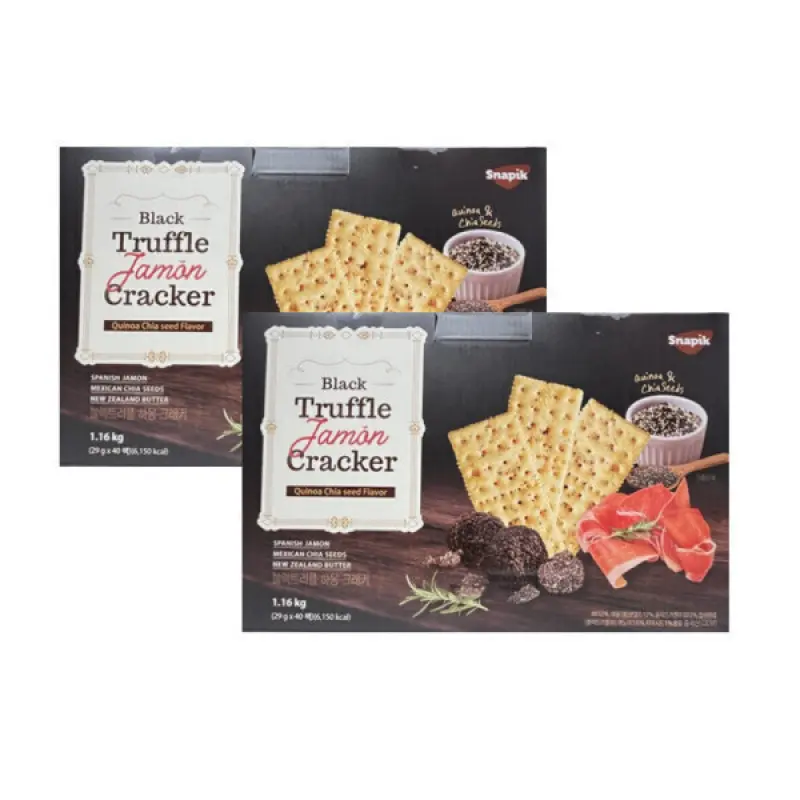 트러플 하몽 크래커 1.16Kg 29g X 80개 코스트코 개별포장 와인안주