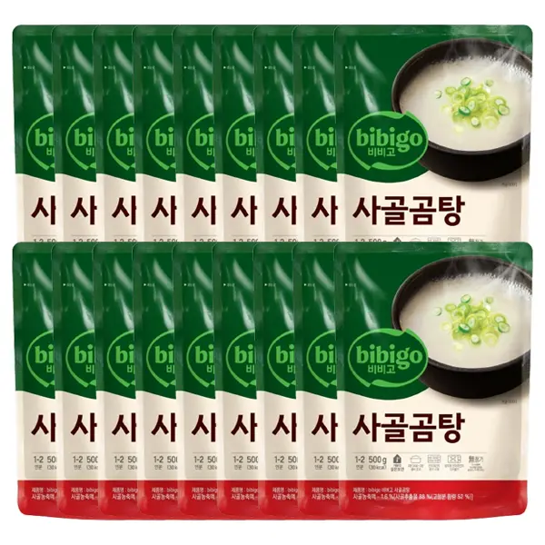 비비고 사골곰탕 500g 18개