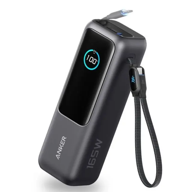 앤커 랩탑 파워뱅크25000mAh 165W 보조배터리 블랙 A1695