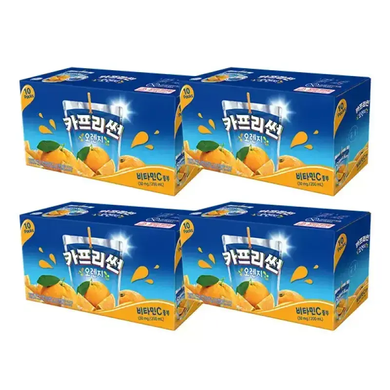 [카프리썬] 오렌지 200ml, 40개