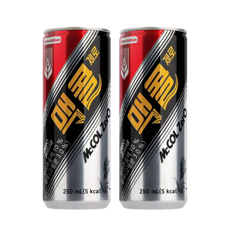 맥콜 제로 250ml X 60캔