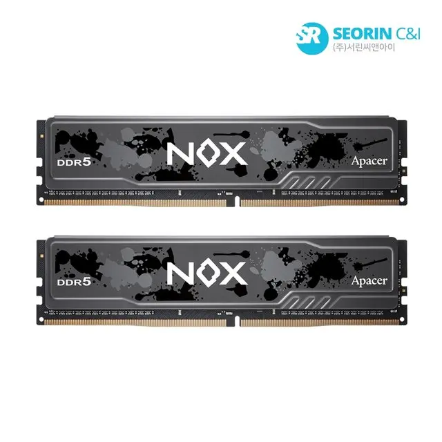 [서린공식] Apacer DDR5-6000 CL38 NOX 블랙 패키지 (32GB(16Gx2))