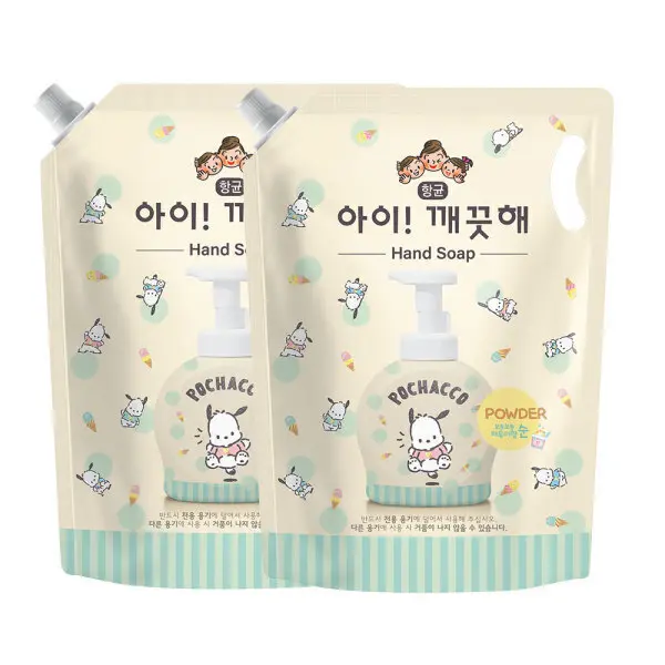 아이깨끗해X포차코 핸드워시 순향 리필 1.8L 2개