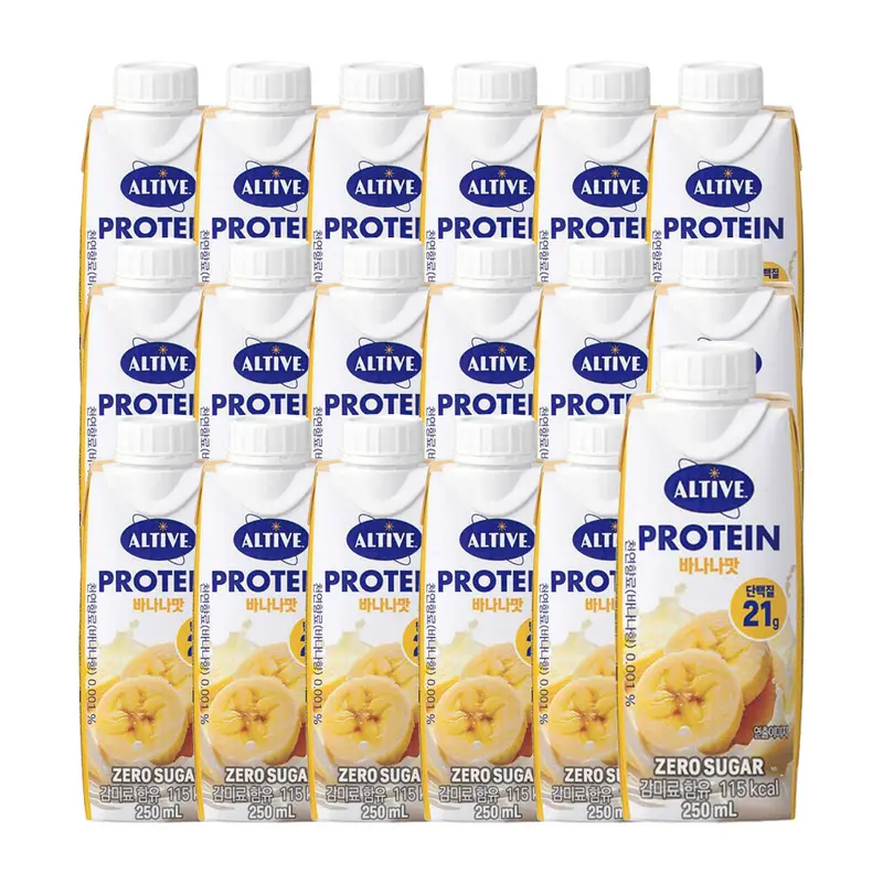 얼티브 프로틴 바나나맛 250ML 18입