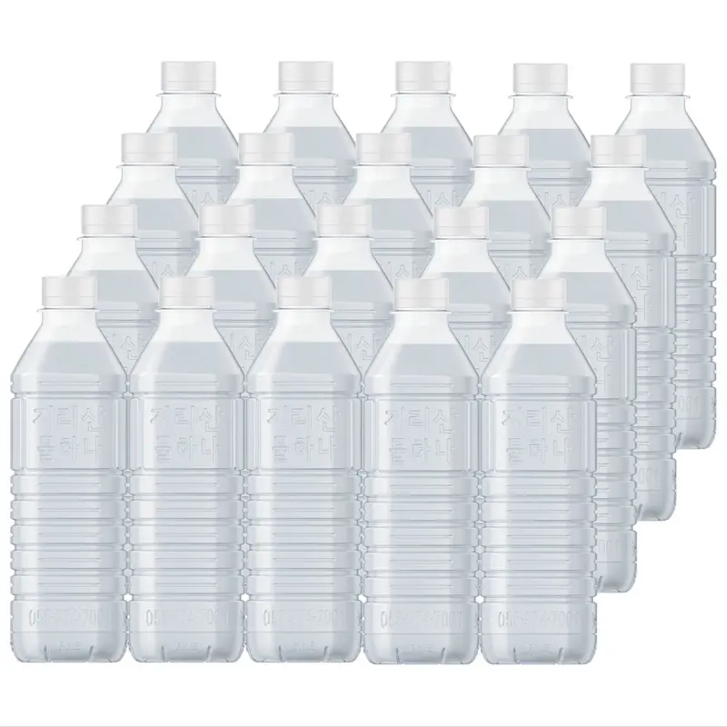 [지리산 물하나][딜크릿] 생수 지리산 물하나 무라벨 500ml X 80 : 롯데ON