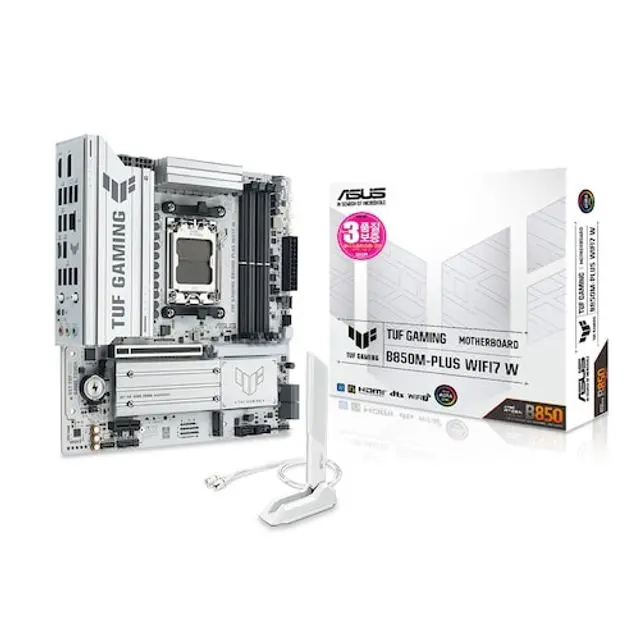 [STCOM정품] ASUS TUF Gaming B850M-PLUS WIFI7 W STCOM
