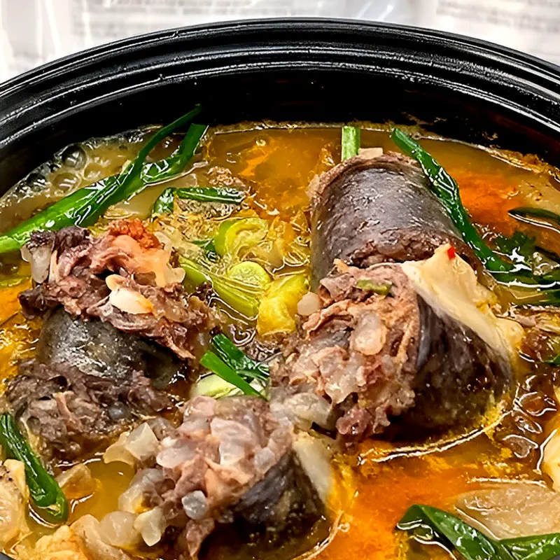 유비푸드 원조 병천식 얼큰순대국 640g x 5팩