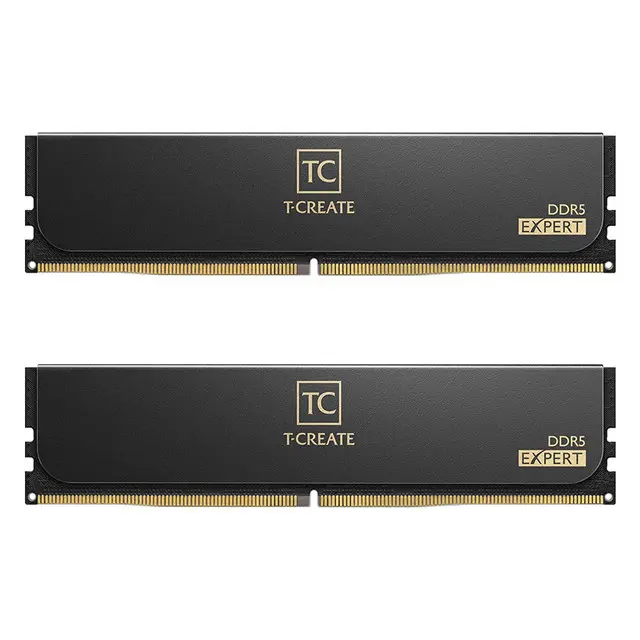 [서린공식] 팀그룹 T-CREATE DDR5-6000 CL34 EXPERT 블랙 패키지 64GB(32Gx2)