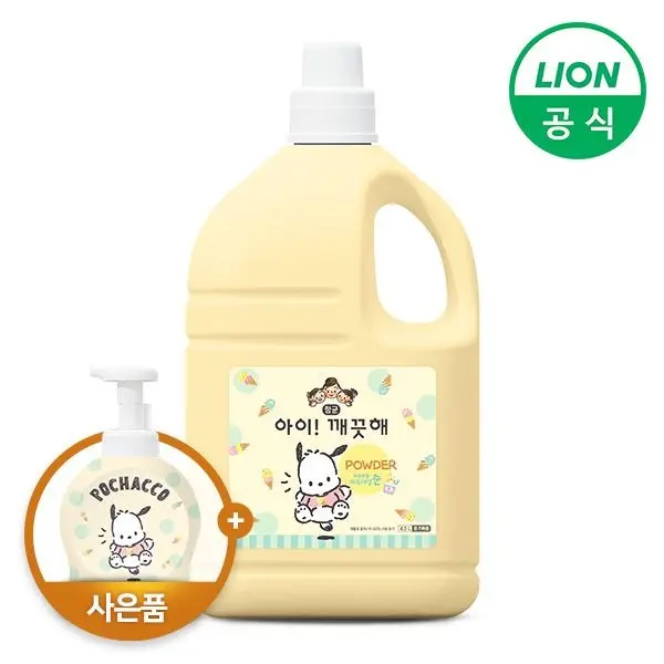 [아이깨끗해][딜크릿] 아이깨끗해 포차코 에디션 순 4.5L 1개 + 490ml 전용 공용기 : 롯데ON