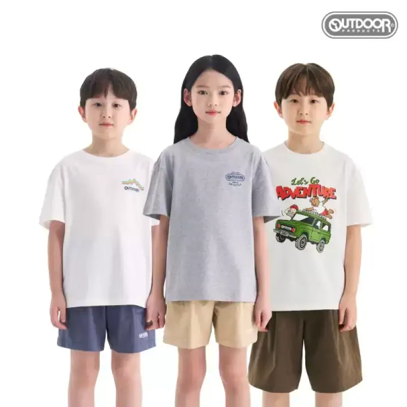 [60분러시]아웃도어프로덕츠키즈 반팔/숏츠 12종
