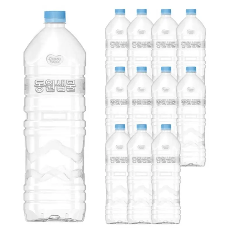 동원샘물 무라벨
