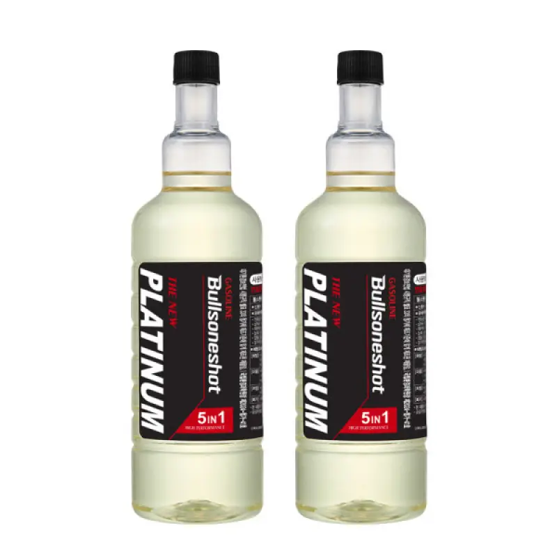 (1+1행사)(NEW)불스원샷 플래티넘 연료첨가제 5in1 500ML 2종택1(휘발유 경유)