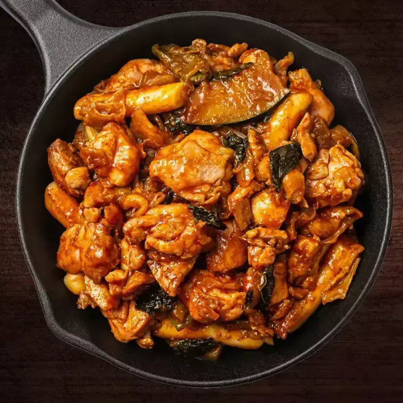 [60분러시] 매콤한 춘천 양념 닭갈비 600g+600g 순살 캠핑 닭갈비