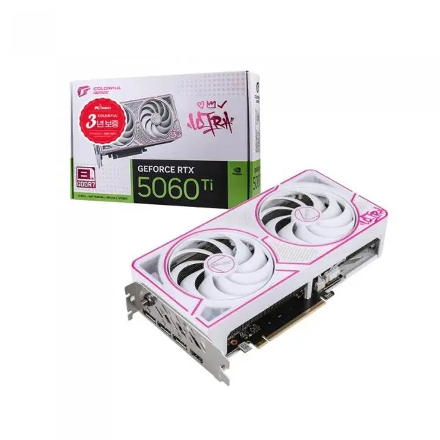 COLORFUL iGame 지포스 RTX 5060 Ti ULTRA DUO OC White D7 8GB 피씨디렉트SS
