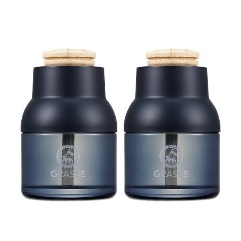 (1+1)불스원 그라스 블루 차량용방향제 100ml 향 4종택1 +추가구매옵션(스프레이 300mlx2개)