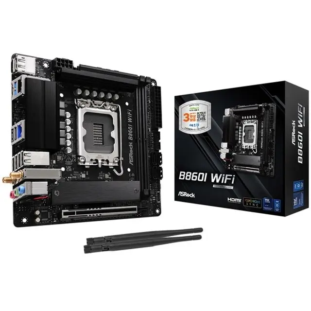 ASRock B860I WiFi 에즈윈 (정품, 빠른발송)