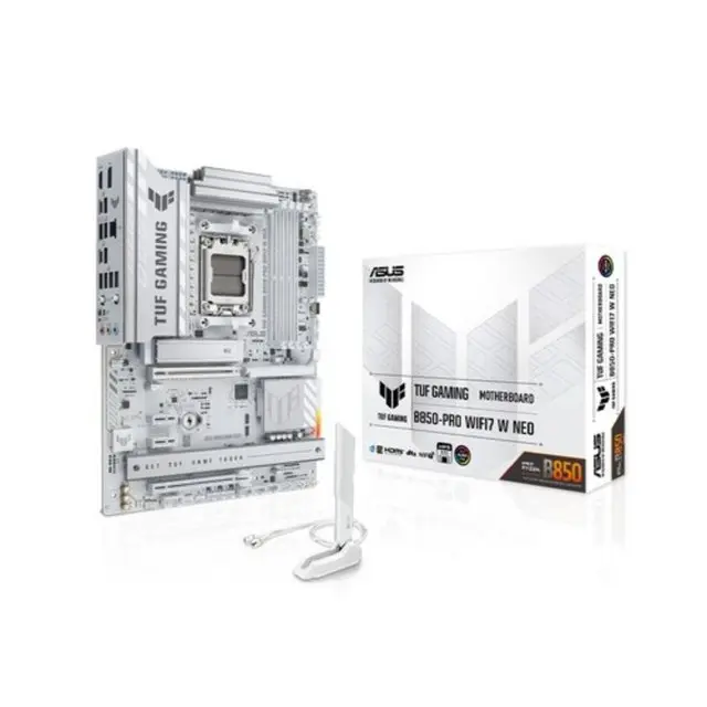 [포토리뷰1+2+2만] ASUS TUF Gaming B850-PRO WIFI7 W NEO 인텍앤컴퍼니 [공인인증점]
