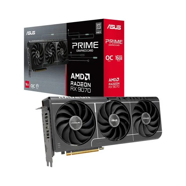 ASUS PRIME 라데온 RX 9070 EVO OC D6 16GB 대원씨티에스_VGA