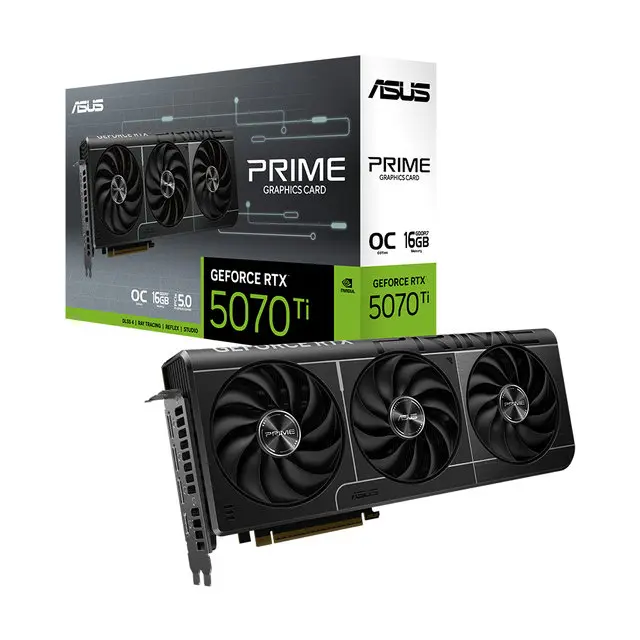 ASUS PRIME 지포스 RTX 5070 Ti OC D7 16GB 대원씨티에스_VGA