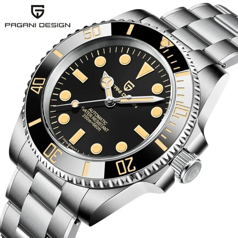 파가니 디자인 PD-1694 남성용 40MM 오토매틱 기계식