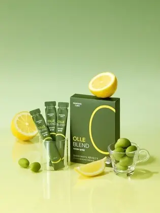 저속노화 올리브오일 + 레몬즙 올인원 올레즙 10ml x 14포
