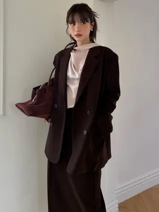 [소라 PICK] TAILORED WOOL DOUBLE JACKET [3COLORS]