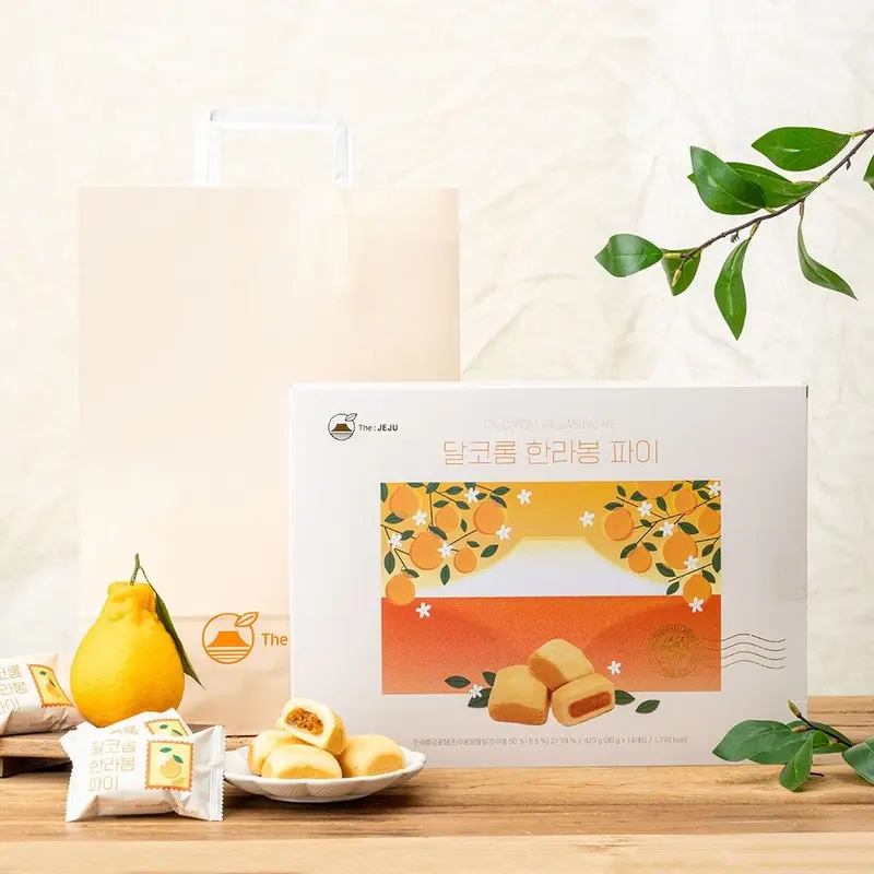 달코롬 한라봉파이 14개입 1박스+쇼핑백 증정 / 2박스 외 : 롯데ON