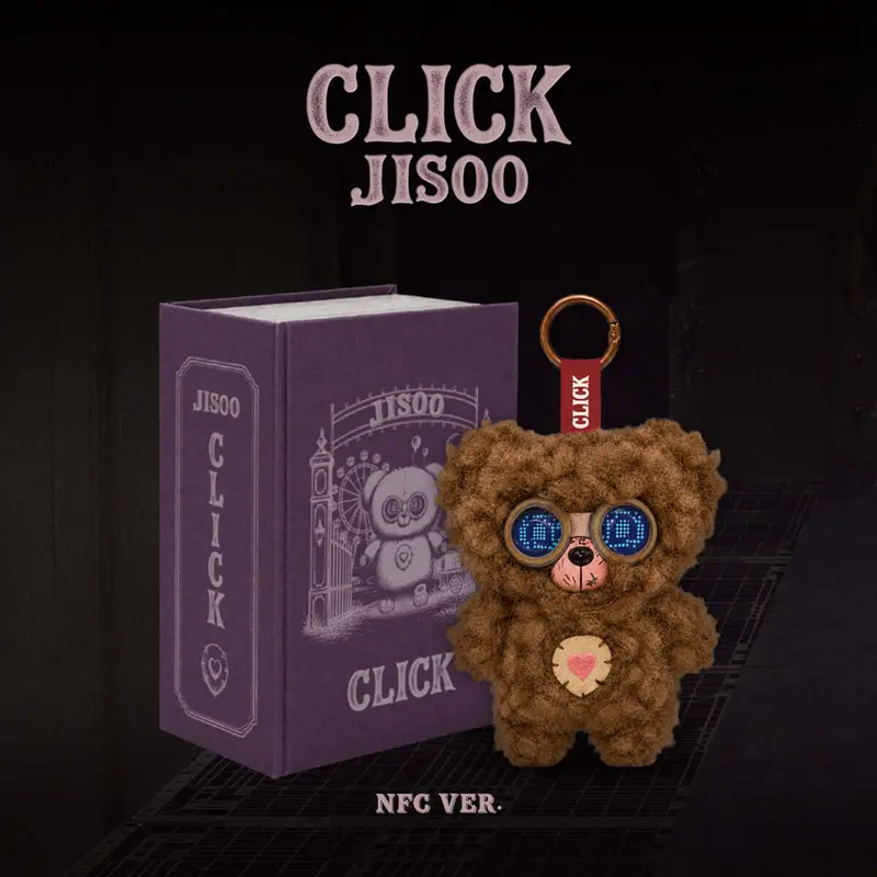 지수 (JISOO) - JISOO Single Album [CLICK][CLICK BABY BEAR NFC VER.]