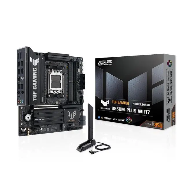 [포토리뷰1+2+2만] ASUS TUF GAMING B850M-PLUS WIFI7 인텍앤컴퍼니 [공인인증점]
