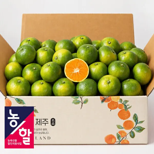 (신선집중) 제주 첫출하 햇조생 감귤 로얄과(S-M) 실중량 2.5kg +1kg 추가증정 (총 3.5kg)