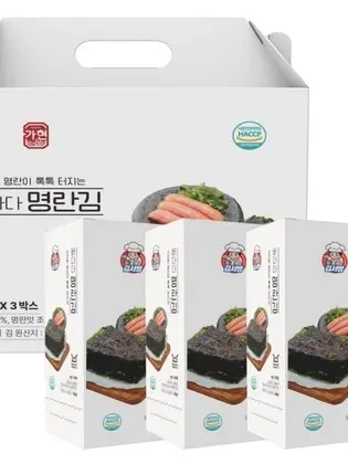 김서방 매콤단백 바다다 명란김 선물세트