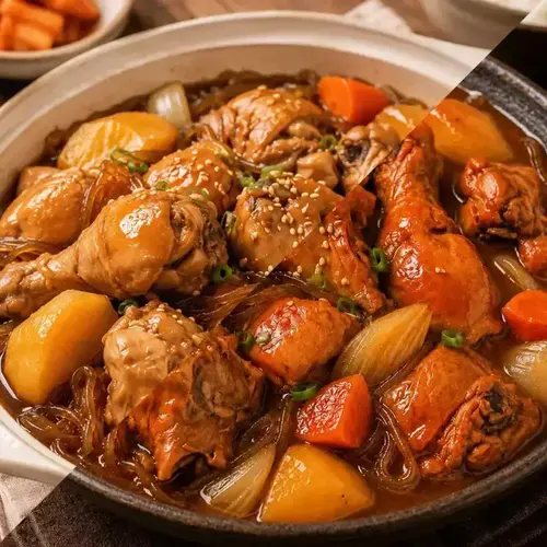 춘천 가마솥 간장 찜닭 1kg+1kg (총2kg) 국내산 닭고기 닭갈비 닭볶음탕