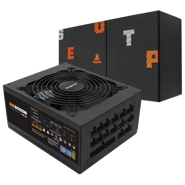 Segotep GM2000W 80PLUS골드 풀모듈러 ATX3.1 블랙